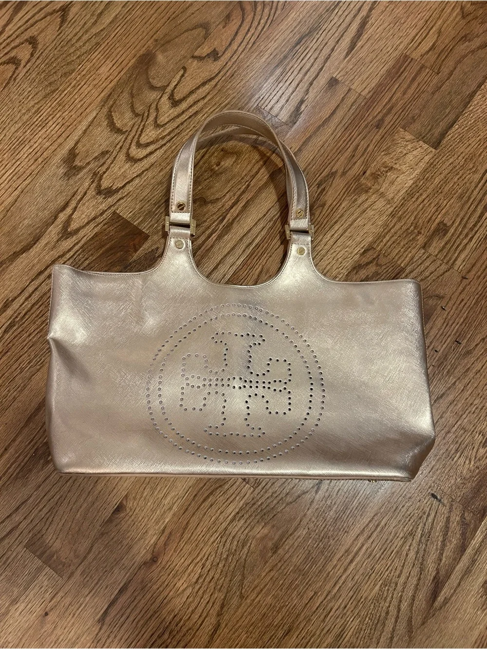 Tory Burch Rose Gold Bag